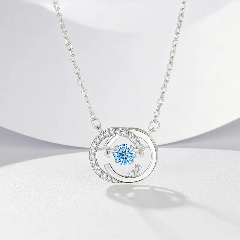 SINO GEM 925 Sterling Silver Necklaces Women's-1