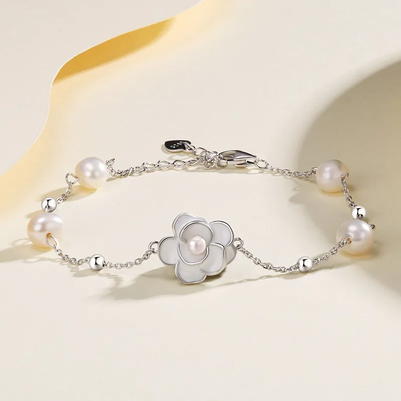 SINO GEM Pearl Bracelets Women's-5