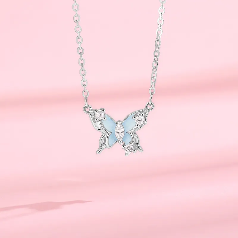 SINO GEM 925 Sterling Silver Necklaces Women's-1