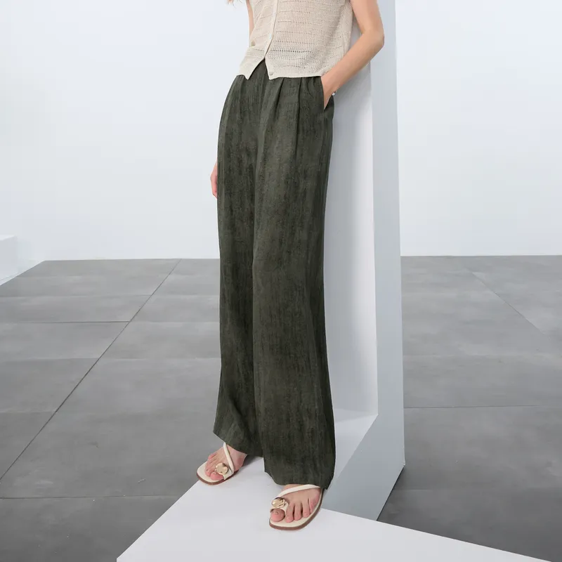 3COLOUR Casual Pants Women's Cherry Blossom Pink-11