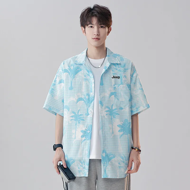 Jeep Shirt Unisex Anguilla Blue-3