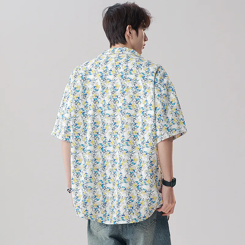 Jeep Short Sleeved Shirt Unisex Pataya Yellow-7