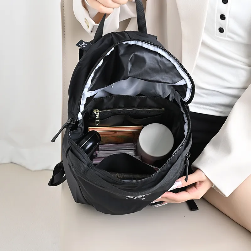 Lan Bao Fan DuPont Paper Bag Accessory Unisex Black-5