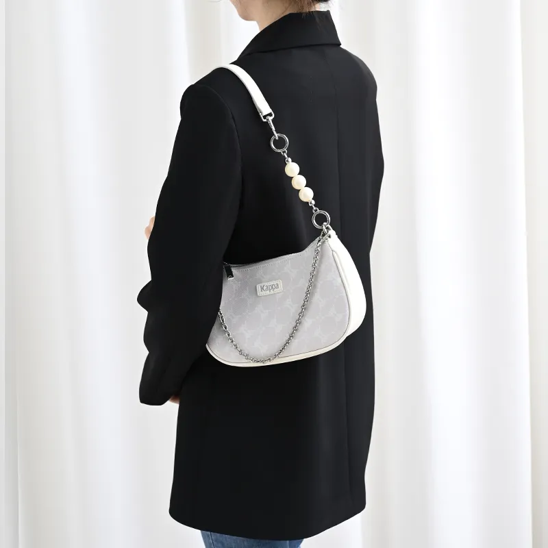 Lan Bao Fan Alloy Metal Bag Accessory Bag Strap Unisex Silver-24
