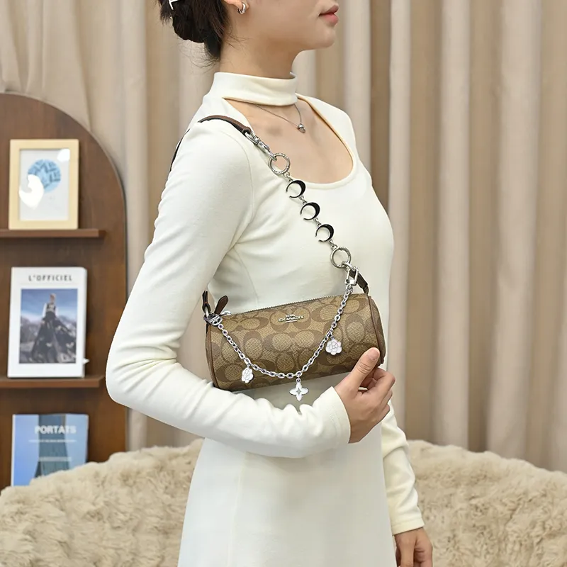 Lan Bao Fan Metal, Alloy Bag Accessory Women's Silver-13