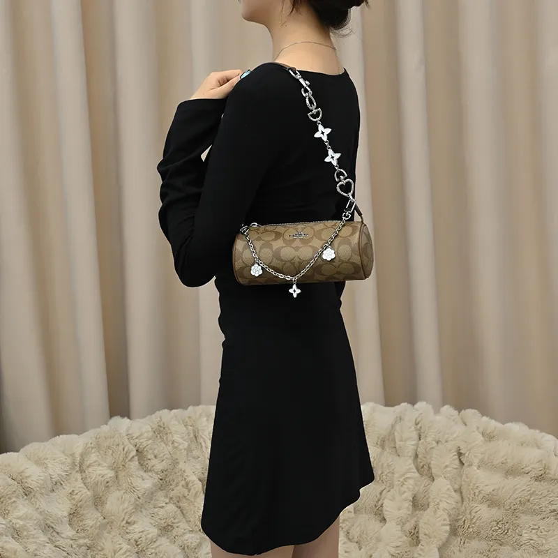 Lan Bao Fan Metal, Alloy Bag Accessory Women's Silver-9