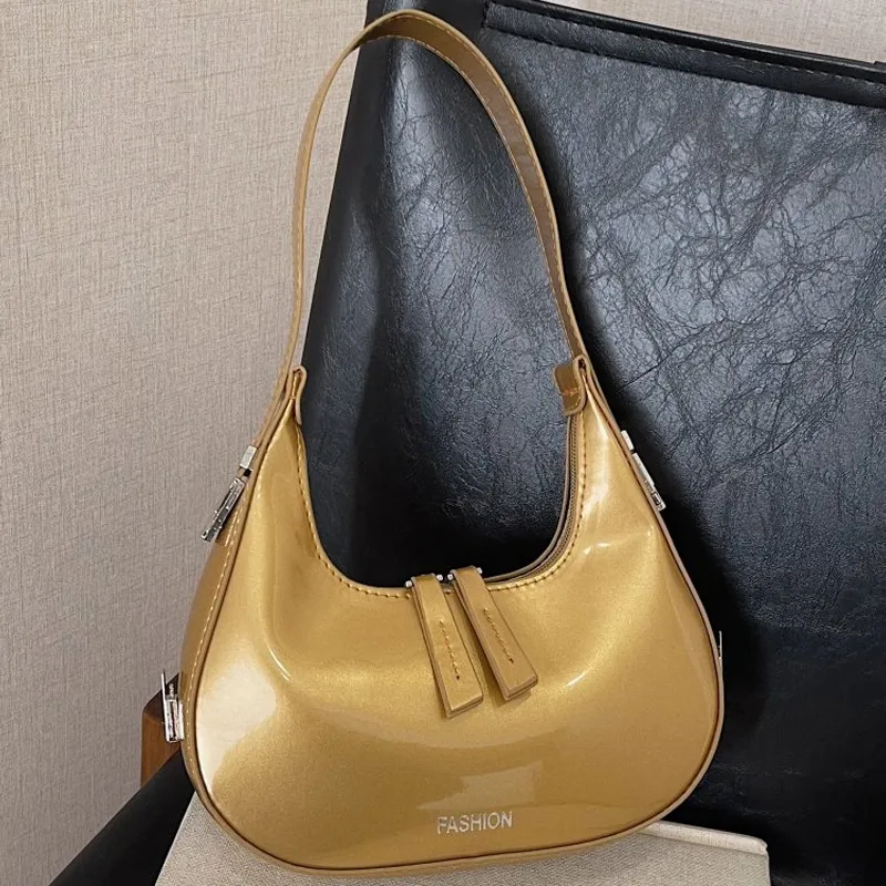 Lan Bao Fan PU Underarm Shoulder Bag Women's Multicolor-15