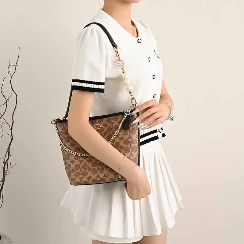 Lan Bao Fan Alloy Metal Bag Accessory Bag Strap Women's Gold/Silver-28