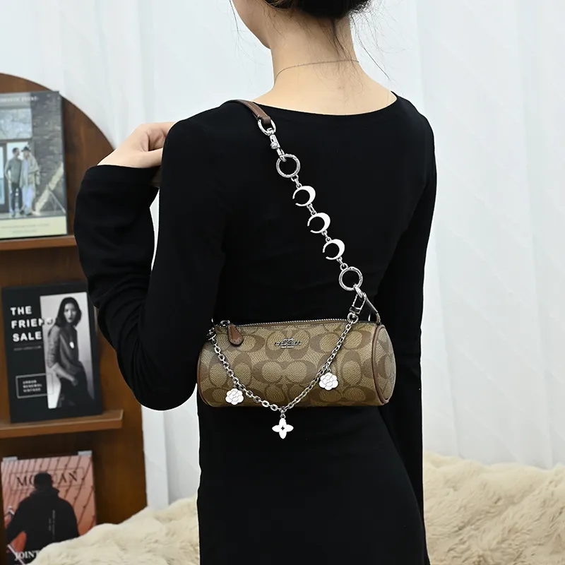 Lan Bao Fan Metal, Alloy Bag Accessory Women's Silver-19