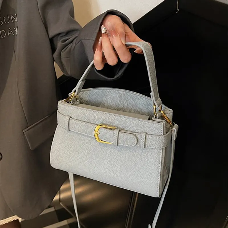 Lan Bao Fan PU One Shoulder Handbag Women's Multicolor-5