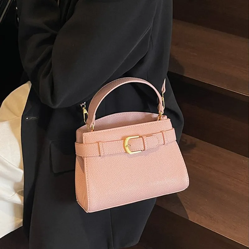 Lan Bao Fan PU One Shoulder Handbag Women's Multicolor-7
