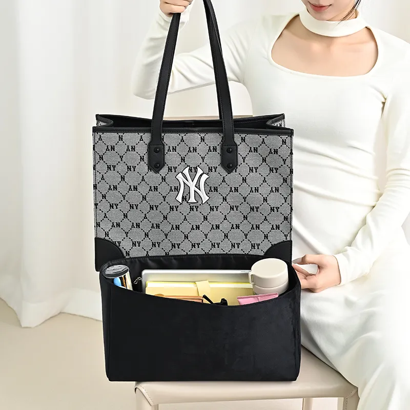 Lan Bao Fan Flannelette With Microfiber Leather Accessories Bag Accessory Unisex Black-4
