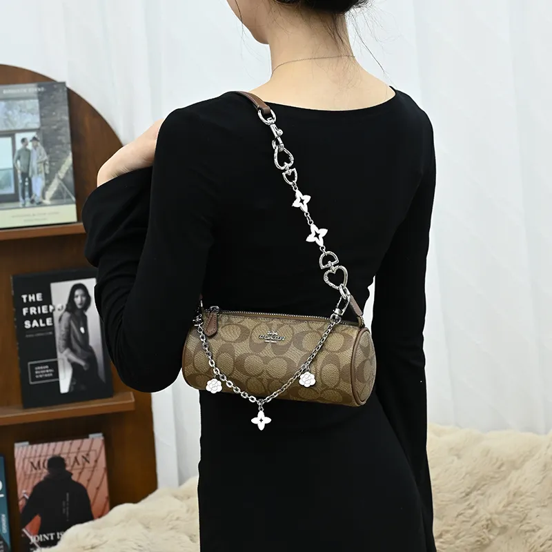 Lan Bao Fan Metal, Alloy Bag Accessory Women's Silver-39