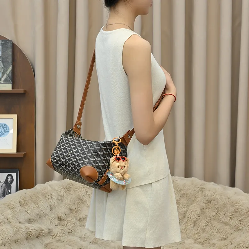 Lan Bao Fan Cow Leather Bag Accessory Unisex Multicolor-16