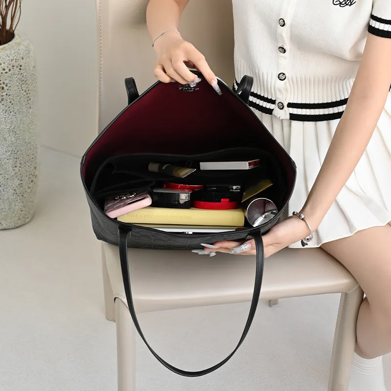 Lan Bao Fan Artificial Leather, Felt Bag Insert Unisex Multicolor-34
