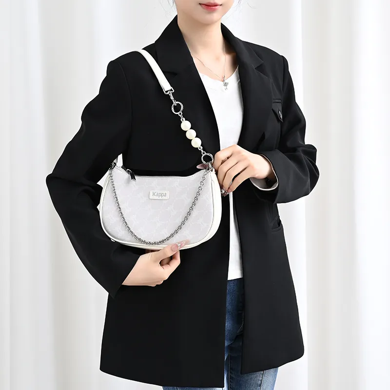 Lan Bao Fan Alloy Metal Bag Accessory Bag Strap Unisex Silver-22