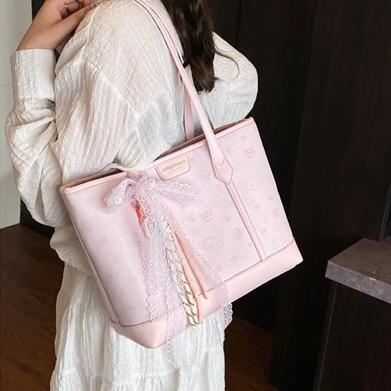 Lan Bao Fan Pu Shoulder Bag Women's Multicolor-1