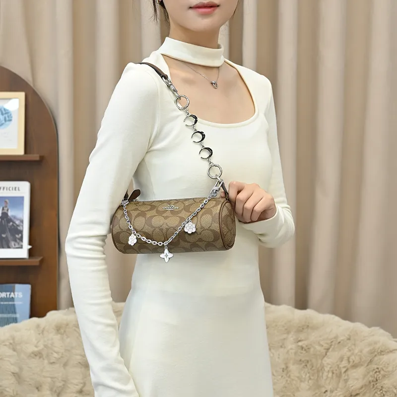 Lan Bao Fan Metal, Alloy Bag Accessory Women's Silver-12
