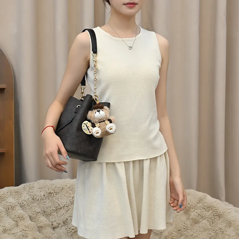 Lan Bao Fan Alloy Bag Accessory Women's Gold-2