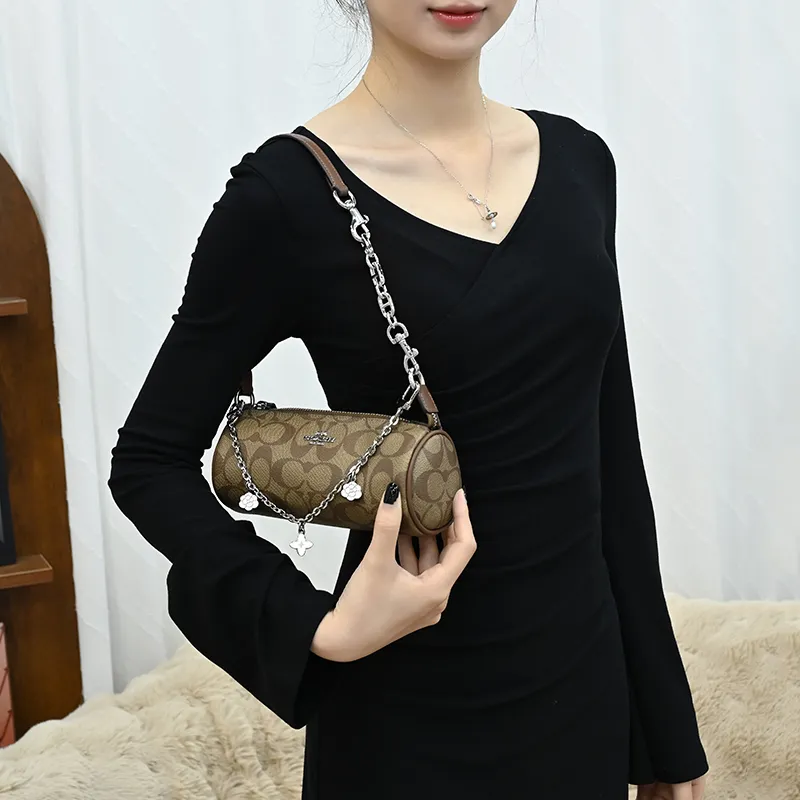 Lan Bao Fan Metal, Alloy Bag Accessory Women's Silver-22