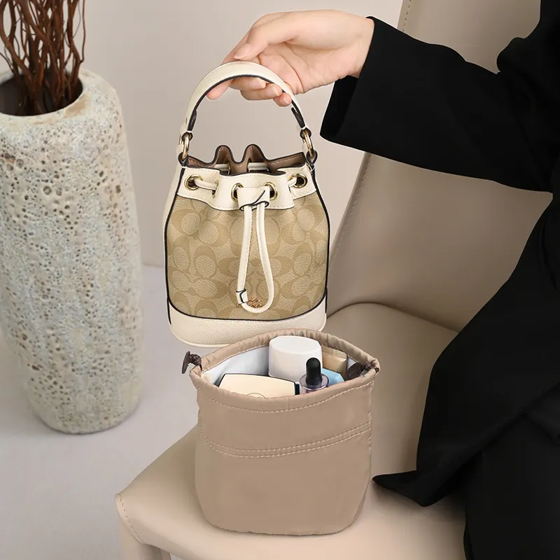 Lan Bao Fan Nylon Lining Bag Pouch Coach Shoulder Strap Modified Bag Strap Unisex Khaki-3