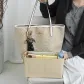 [Ecru Three-Piece Set]Zippers Liner+Invisible Shoulder Pads+Bottom Pad