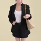 [Coach City 30]Beige Felt Liner+Milk Tea Invisible Shoulder Pads