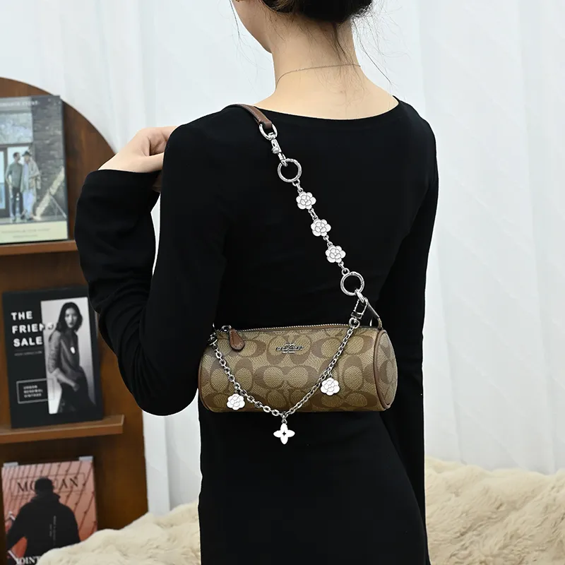 Lan Bao Fan Metal, Alloy Bag Accessory Women's Silver-44