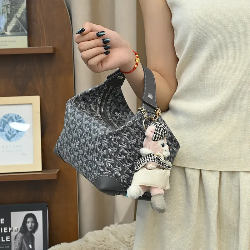 Lan Bao Fan Cow Leather Bag Accessory Unisex Multicolor-7