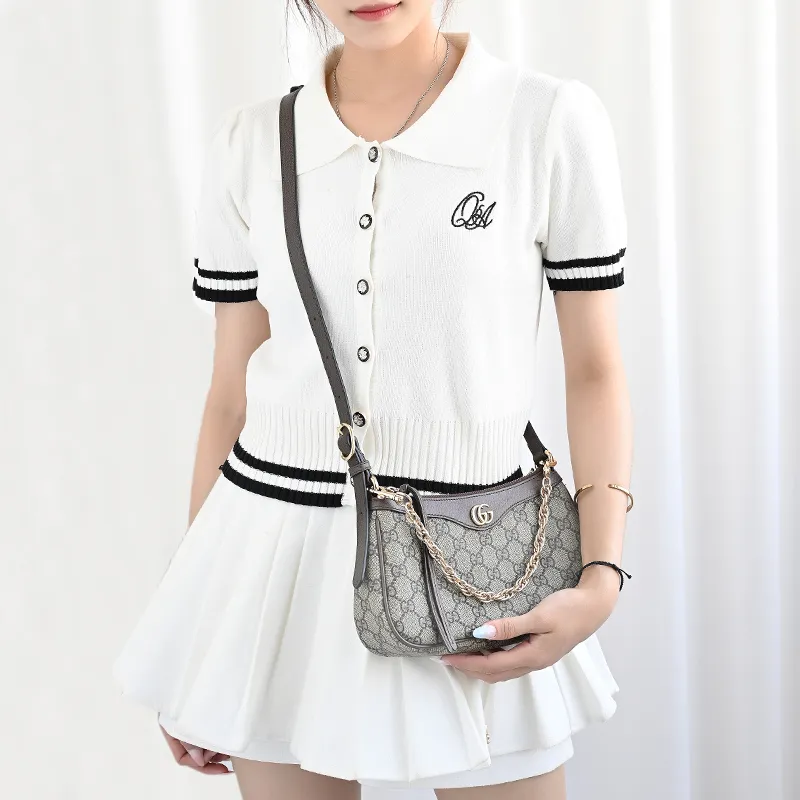 Lan Bao Fan Cow Leather 1955 Extended Length Belt Cross Backpack With Accessories Single Purchase Unisex Brown-3
