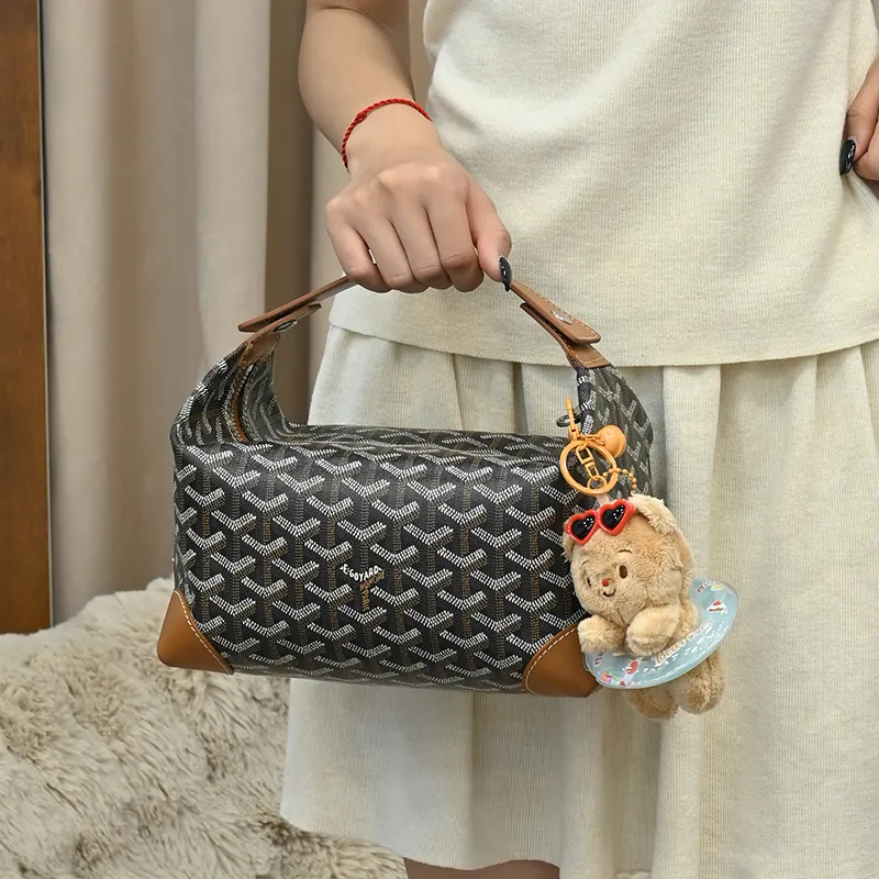 Lan Bao Fan Cow Leather Bag Accessory Unisex Multicolor-3