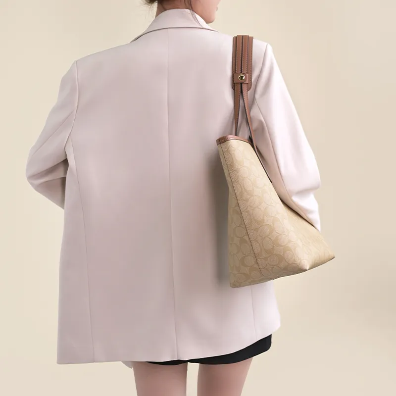Lan Bao Fan Artificial Leather, Felt Bag Insert Unisex Multicolor-43