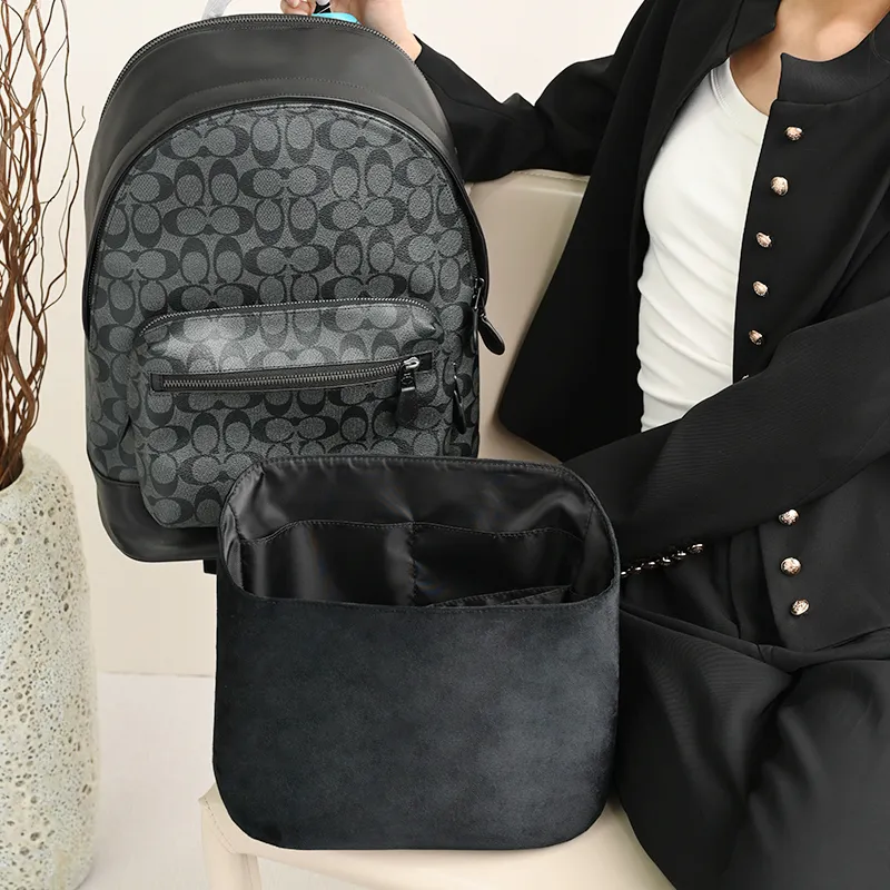 Lan Bao Fan German Fleece Bag Insert Unisex Black-4