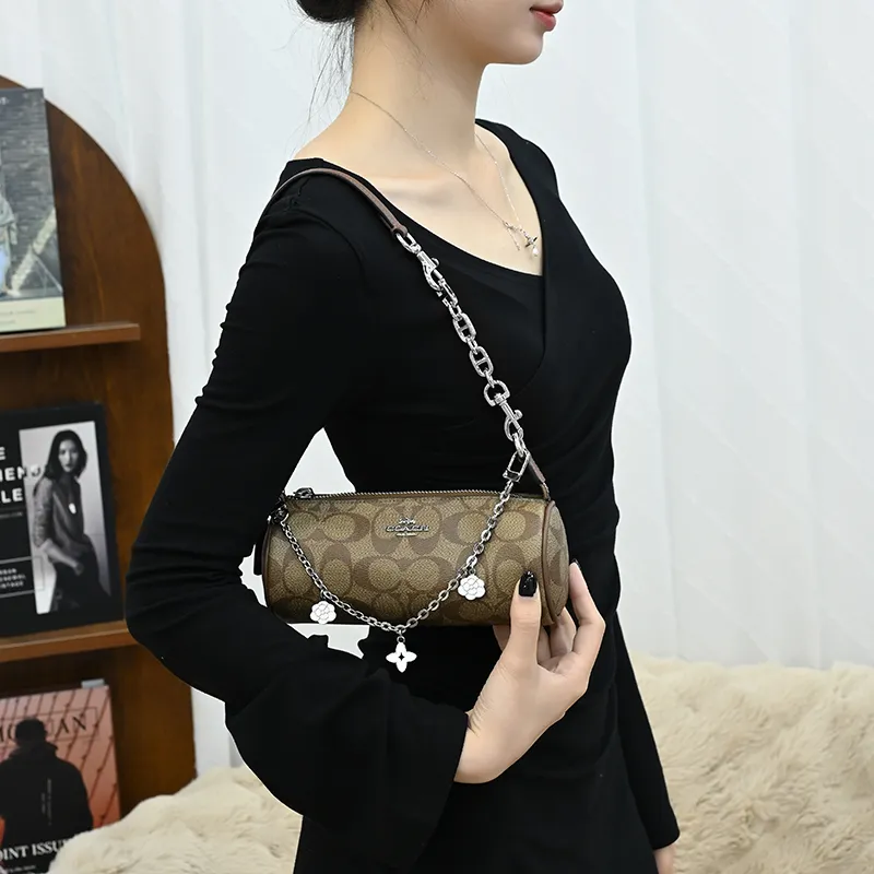 Lan Bao Fan Metal, Alloy Bag Accessory Women's Silver-23
