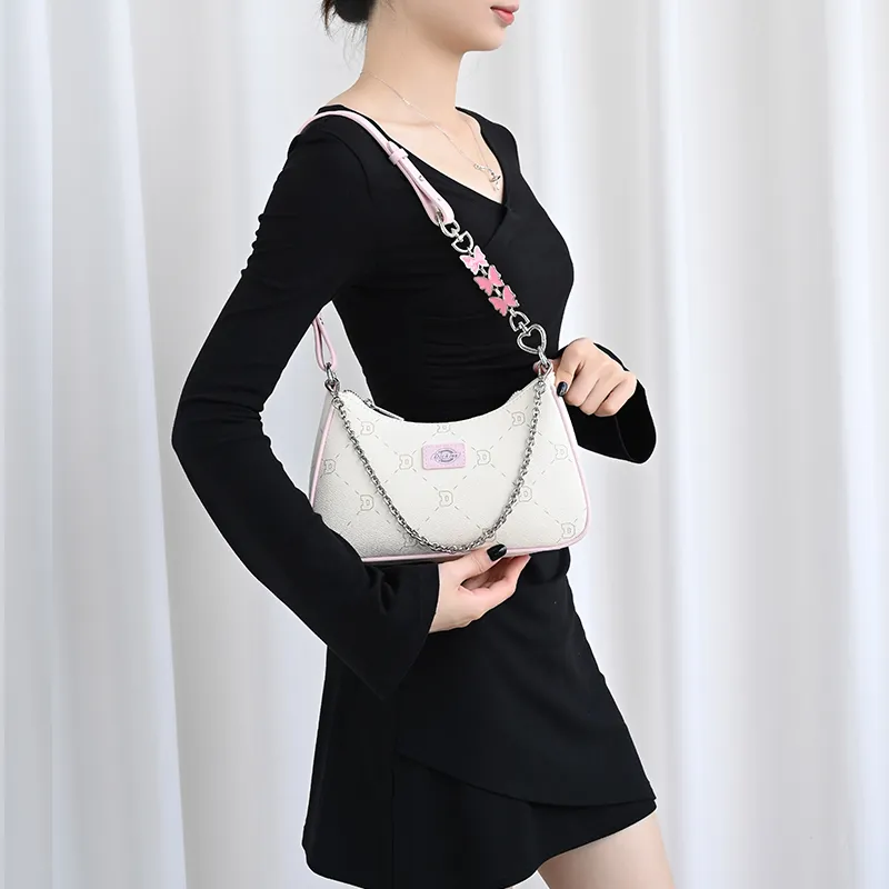 Lan Bao Fan Metal Alloy Bag Strap Women's Multicolor-18