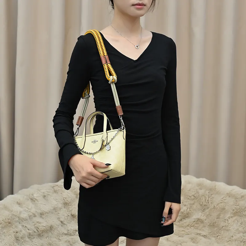 Lan Bao Fan Woven, Microfiber Bag Strap Accessory Bag Women's Multicolor-11