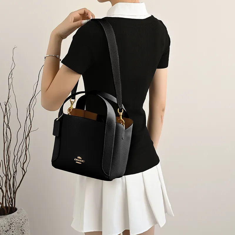 Lan Bao Fan DuPont Paper, Cow Leather Bag Insert Women's White-22