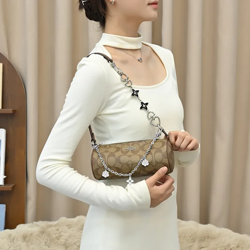 Lan Bao Fan Metal, Alloy Bag Accessory Women's Silver-3