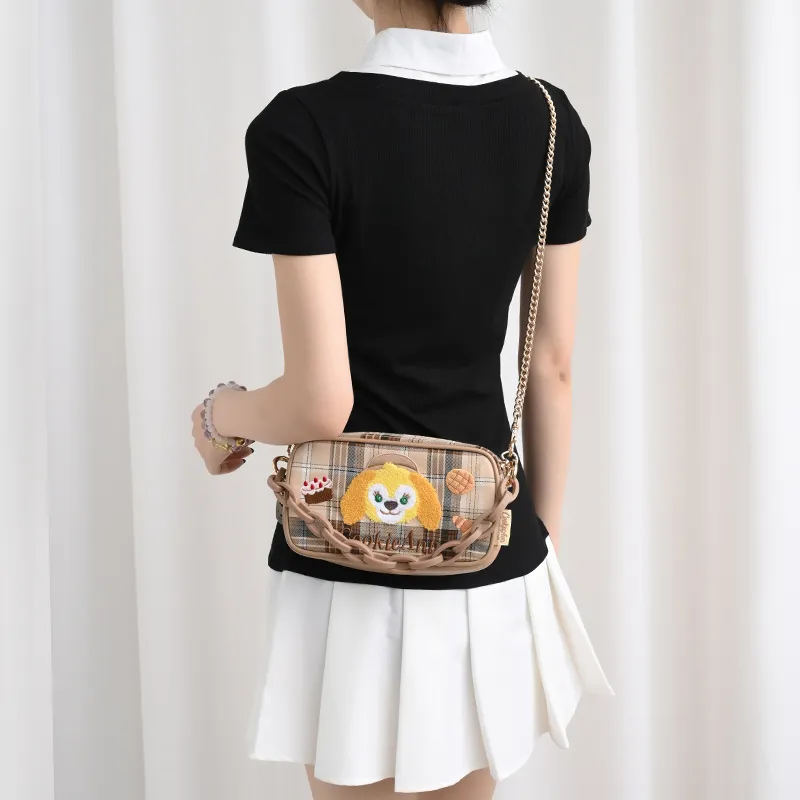 Lan Bao Fan Metal With Canvas Bag Strap Unisex Multicolor-19
