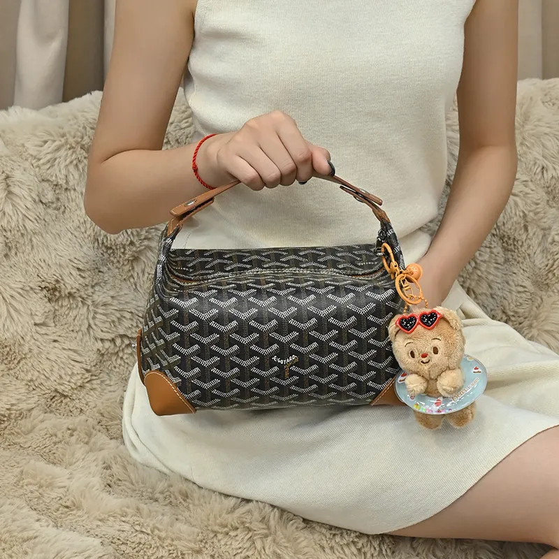 Lan Bao Fan Cow Leather Bag Accessory Unisex Multicolor-4