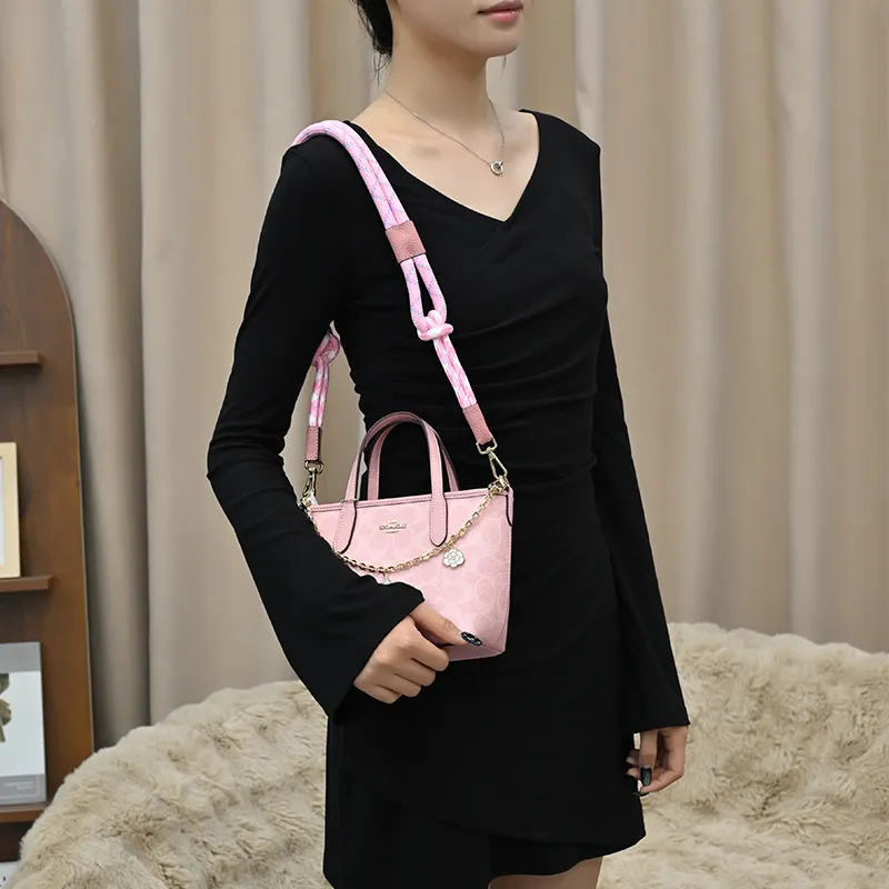Lan Bao Fan Woven, Microfiber Bag Strap Accessory Bag Women's Multicolor-6