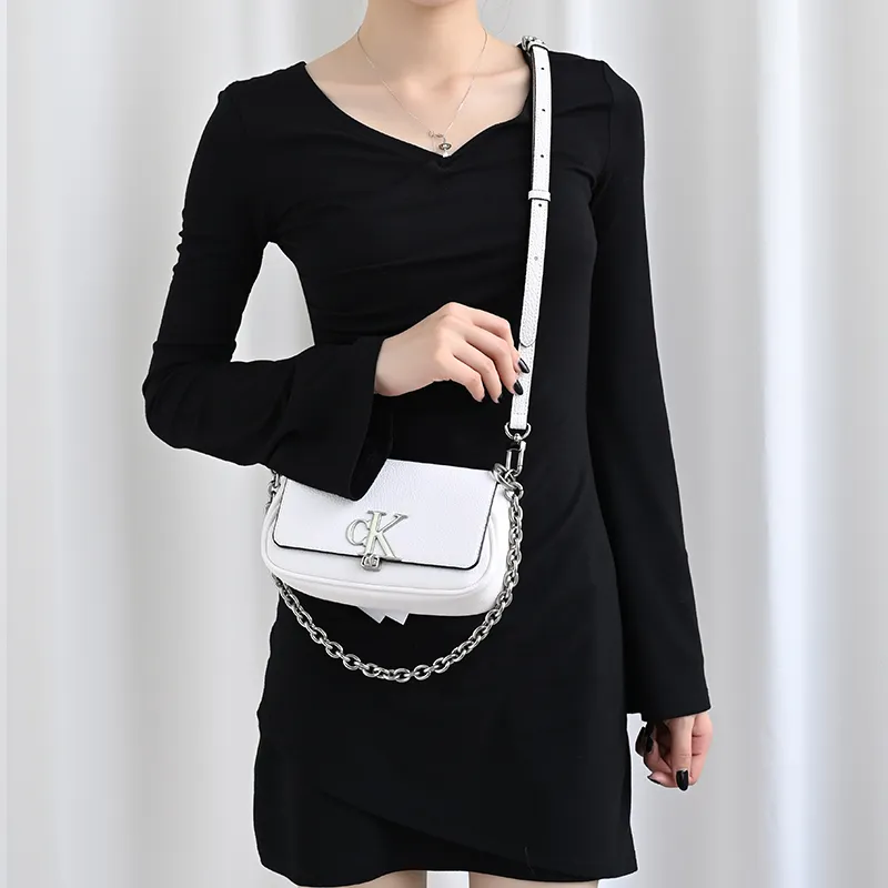 Lan Bao Fan Microfiber, Polyurethane Bag Strap Women's Black-10