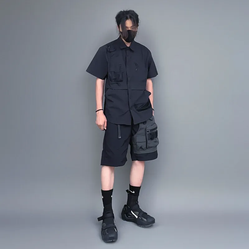 VIP Functional Series Shirt Unisex Black Blue-3