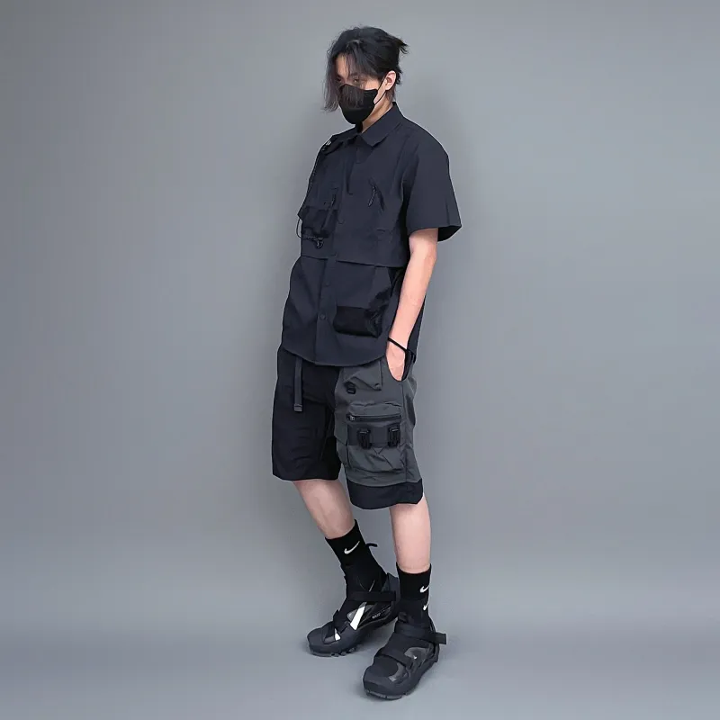 VIP Functional Series Shirt Unisex Black Blue-2