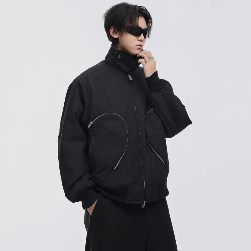 VIP Puffer Jackets Men Black-4