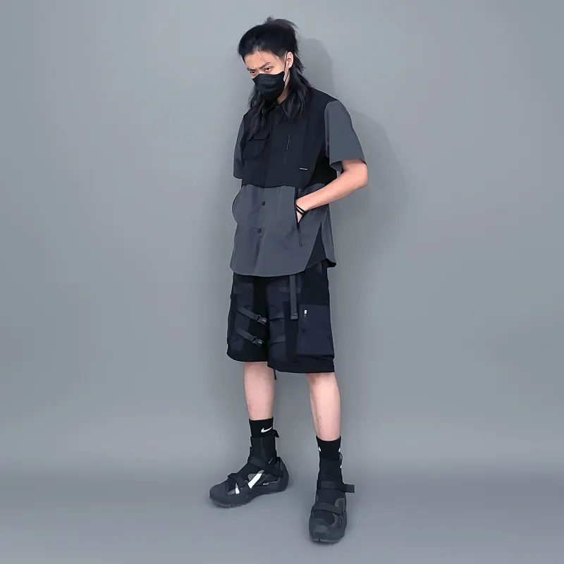 VIP Functional Series Cargo Shorts Men Black-3