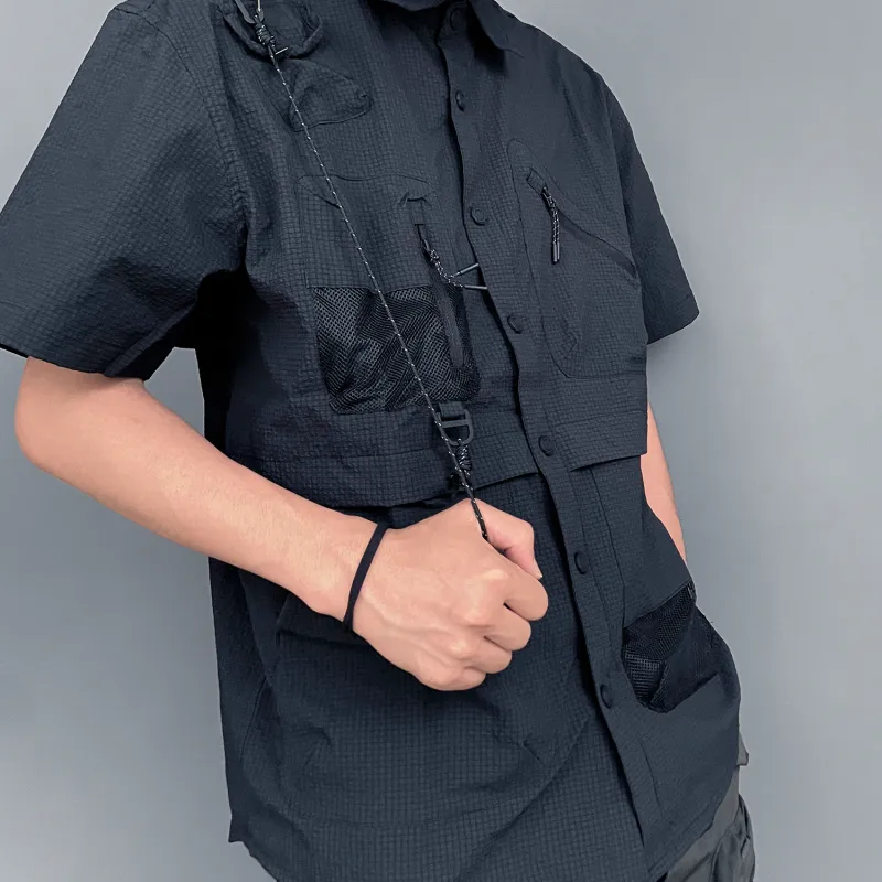VIP Functional Series Shirt Unisex Black Blue-5