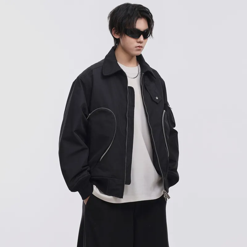 VIP Puffer Jackets Men Black-6