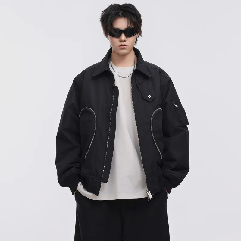 VIP Puffer Jackets Men Black-5