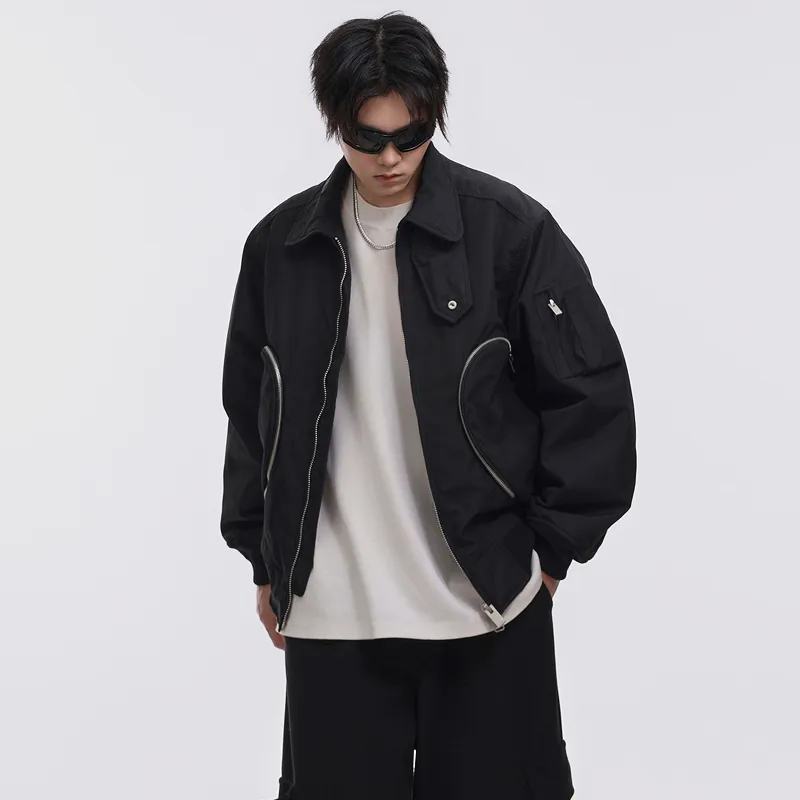 VIP Puffer Jackets Men Black-3